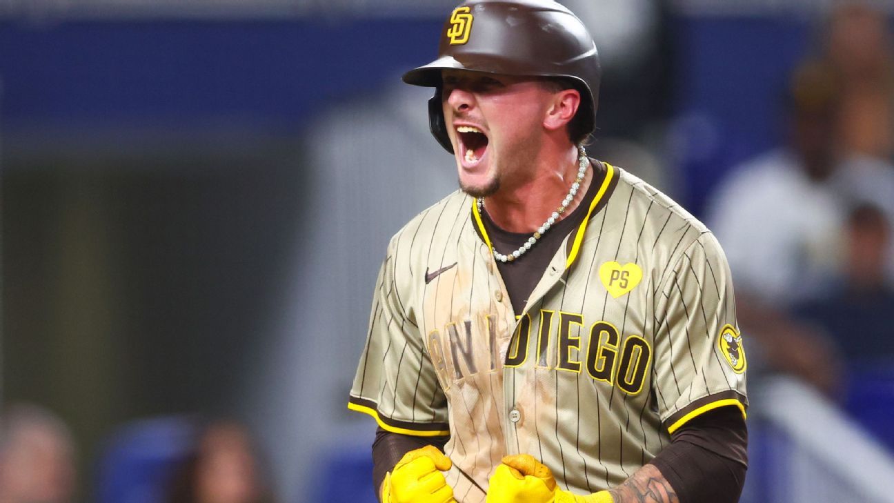 Jackson Merrill of the Padres is the new favorite for NL Rookie of the Year