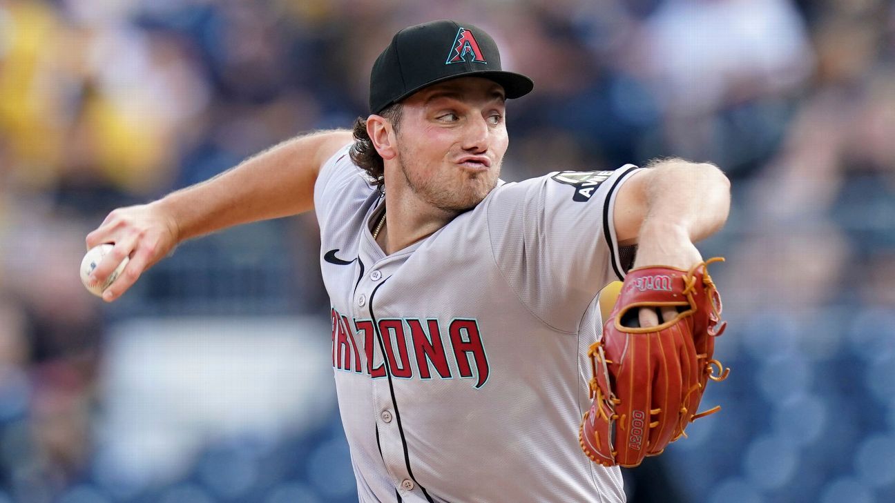 D-backs lock up RHP Pfaadt on 5-year, $45M deal