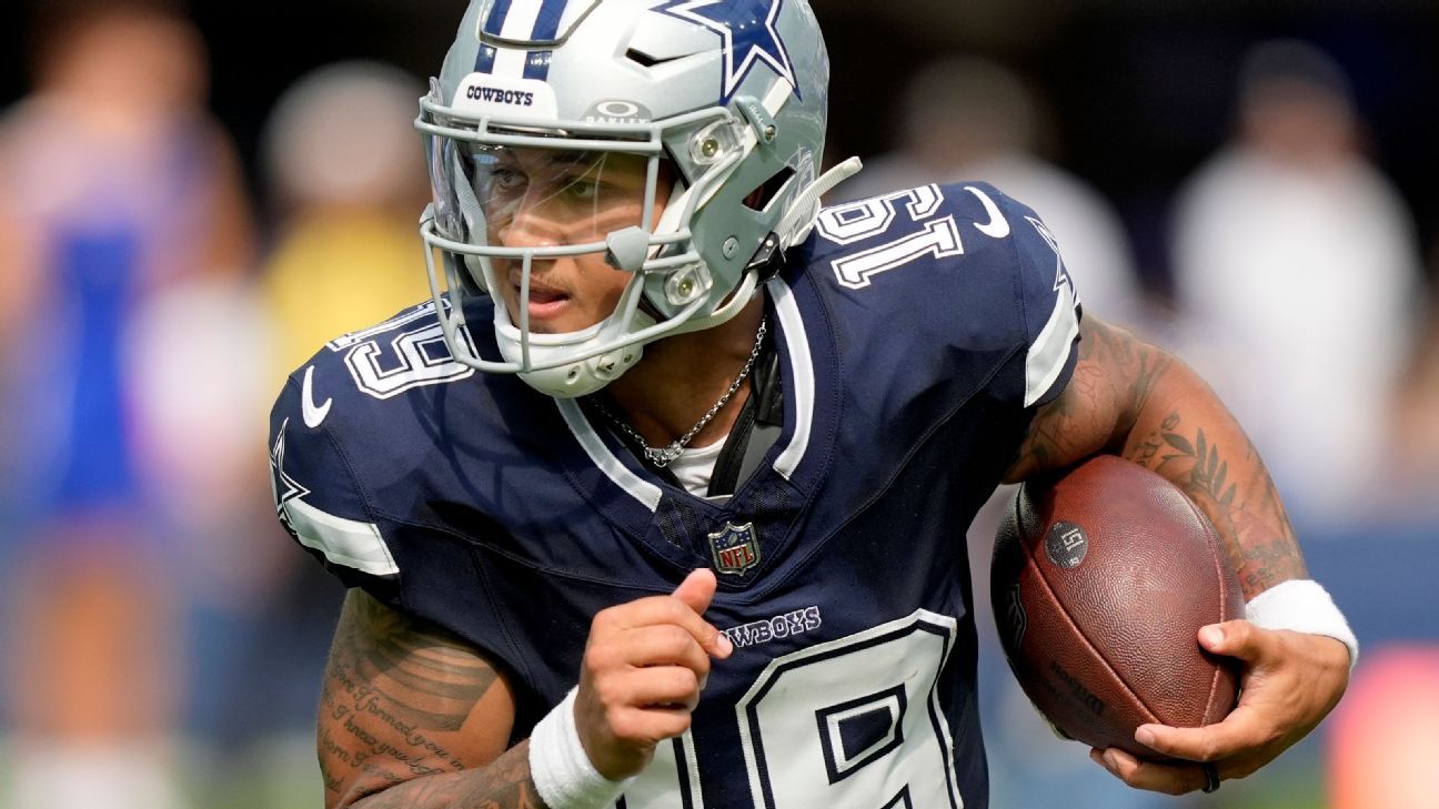 Trey Lance throws 188 yards in his debut for the Dallas Cowboys