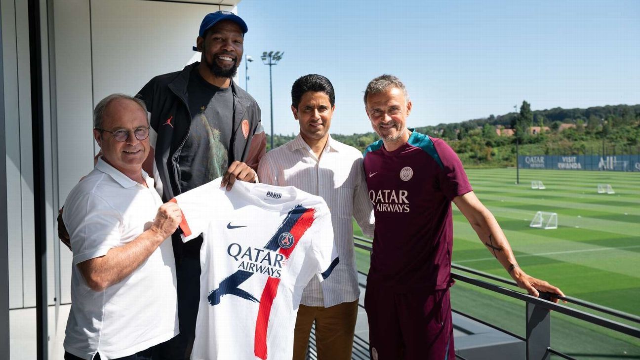 Kevin Durant becomes new minority shareholder of PSG