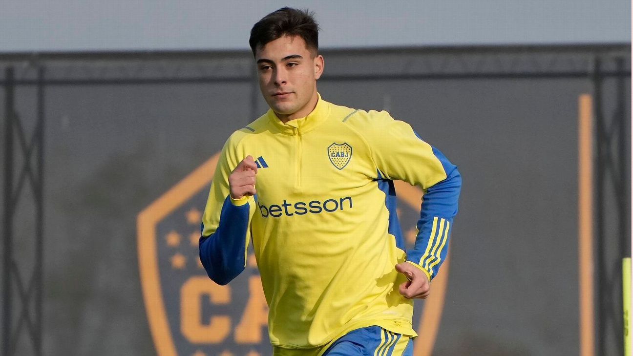 Aaron Anselmino quedó fuera de la lista de la Copa Sudamericana en Boca ESPN