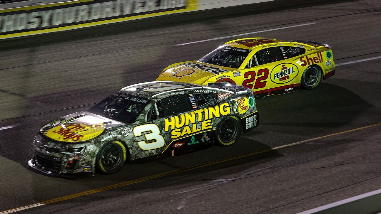 Dillon penalty boxes in NASCAR, Logano lucky his isn't worse