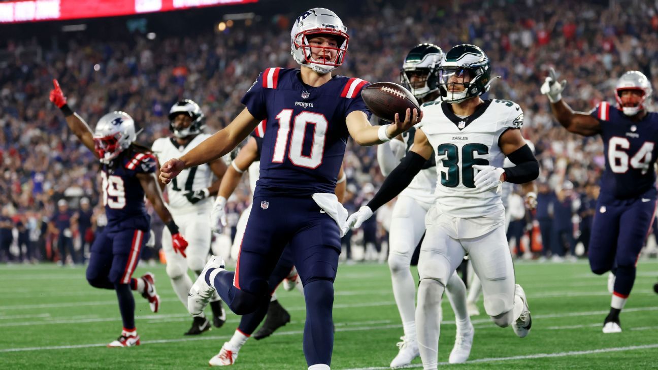 NFL preseason Week 2 takeaways: QB Drake Maye’s performance sparks hope in Pats’ loss