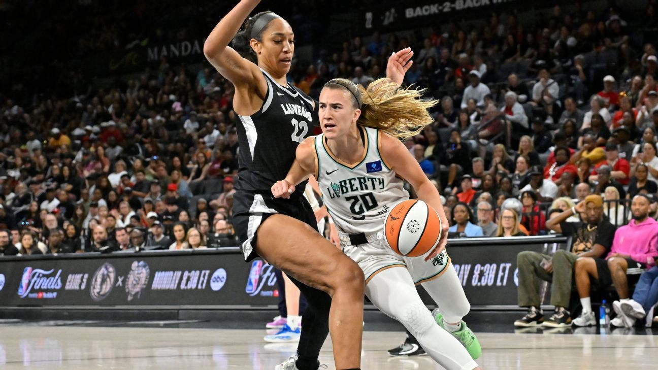 Liberty-Aces, Clark-Reese và nhiều trận đấu WNBA khác có ý nghĩa quan trọng  trong