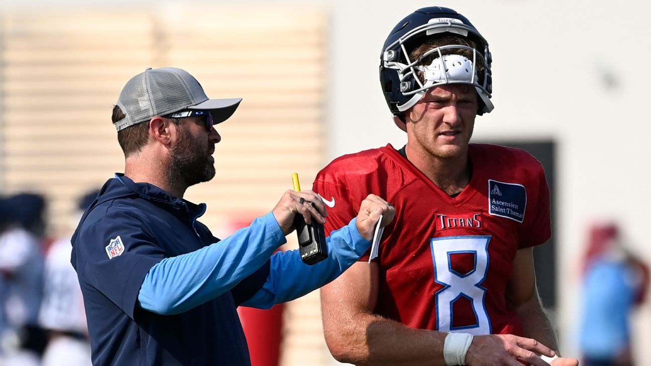 Titans' Brian Callahan wants to get the best out of Will Levis