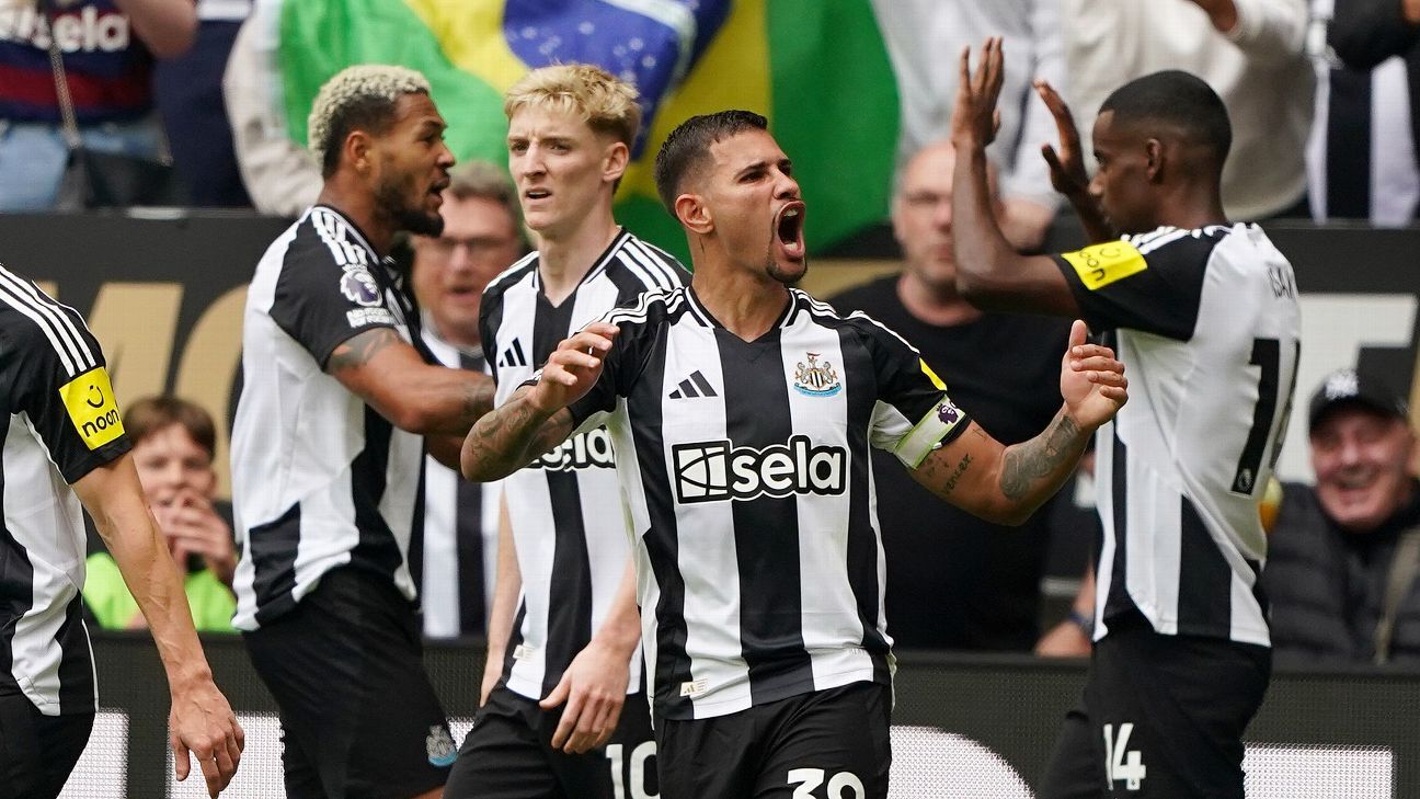 Newcastle vence Southampton em jogo com gol brasileiro e expulsão
 #ÚltimasNotícias #Brasil