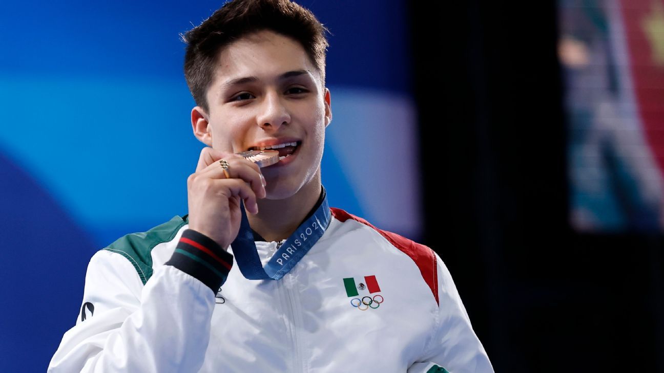 Osmar Olvera 'El sueño es ser campeón olímpico' ESPN