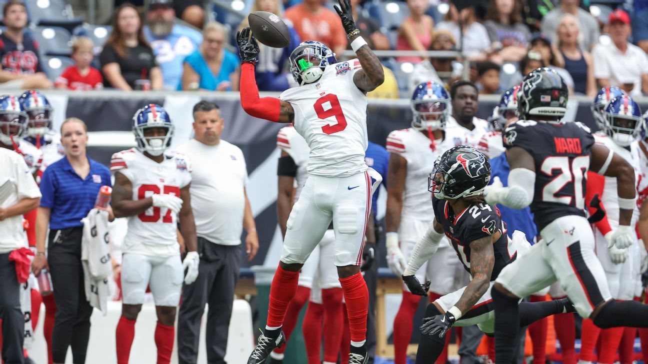 Giants' rookie Malik Nabers learning on the fly ESPN