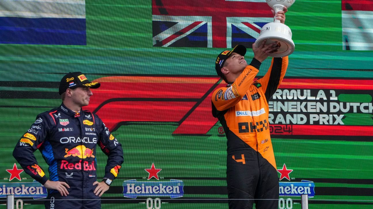 Norris victory puts Verstappen and Red Bull under pressure in title fight