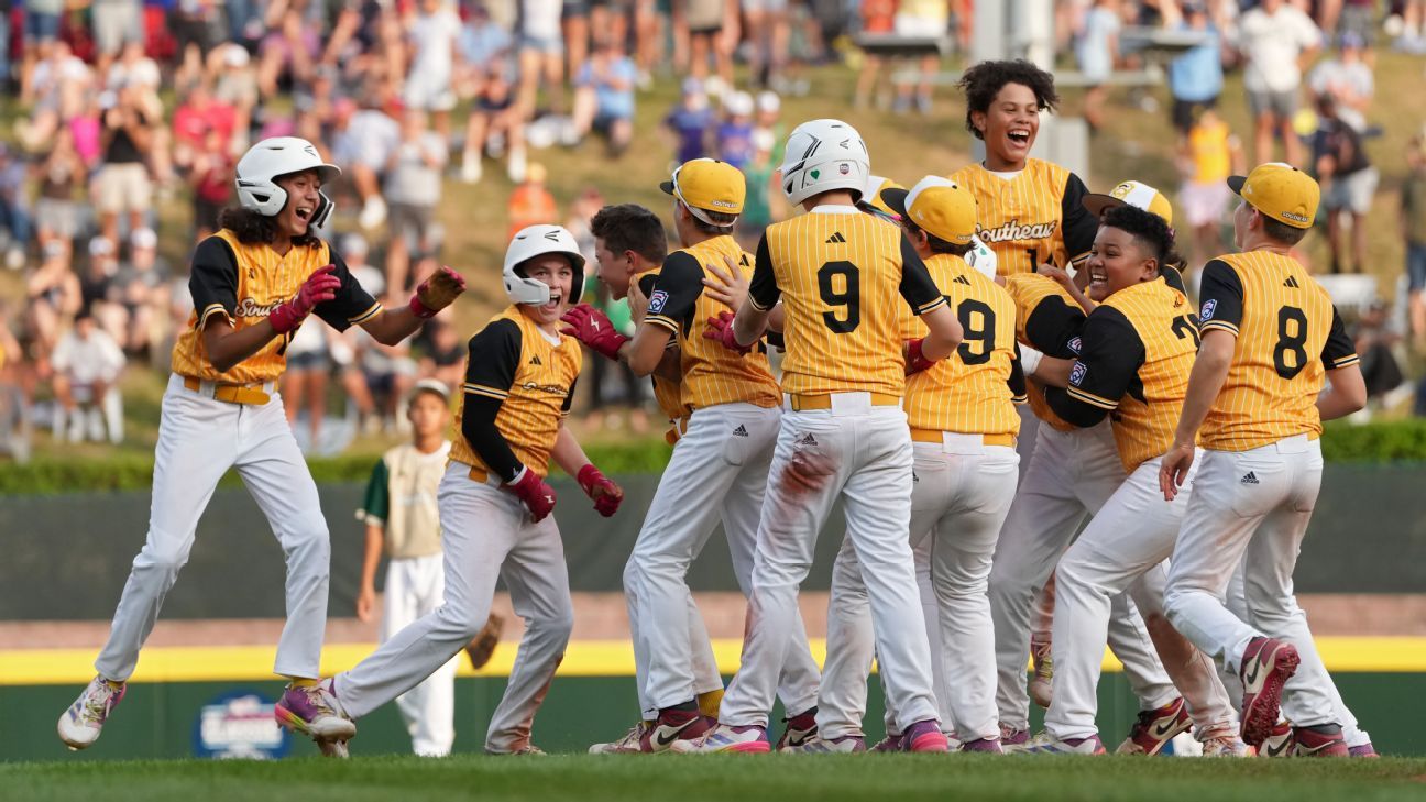 2024 Little League World Series Results, schedules, channels ESPN
