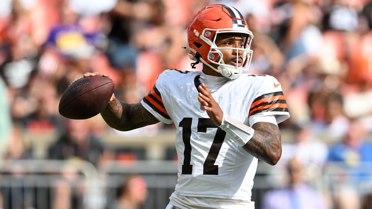 Source - Browns to start Thompson-Robinson at QB vs. Bengals - ESPN
