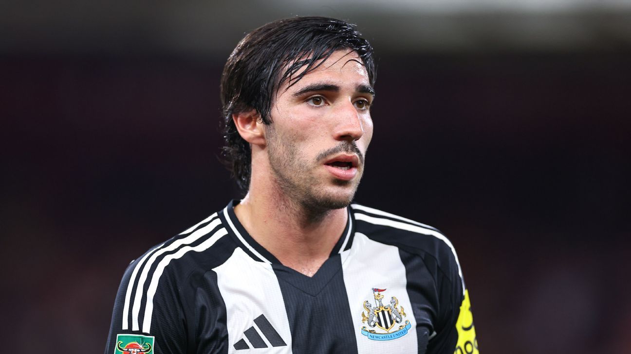 Tonali returns from 10-month ban in Newcastle win