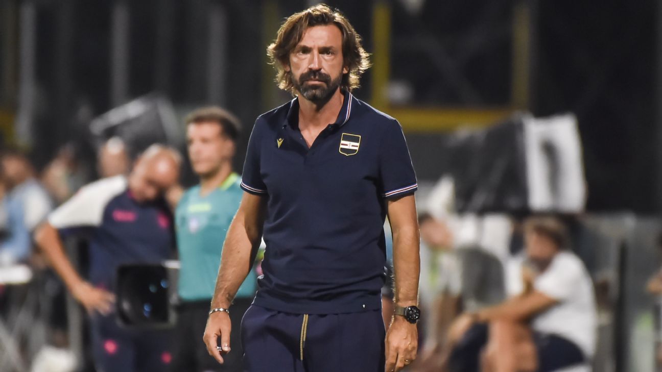 Pirlo sacked as Sampdoria manager after 1 season