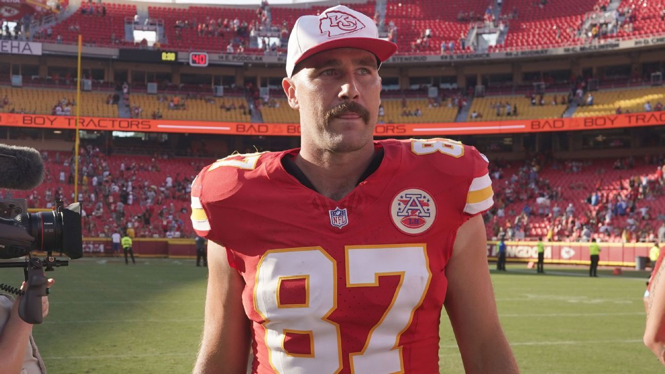 Travis Kelce, almost 35, “wouldn’t listen” if the Chiefs played a subordinate role