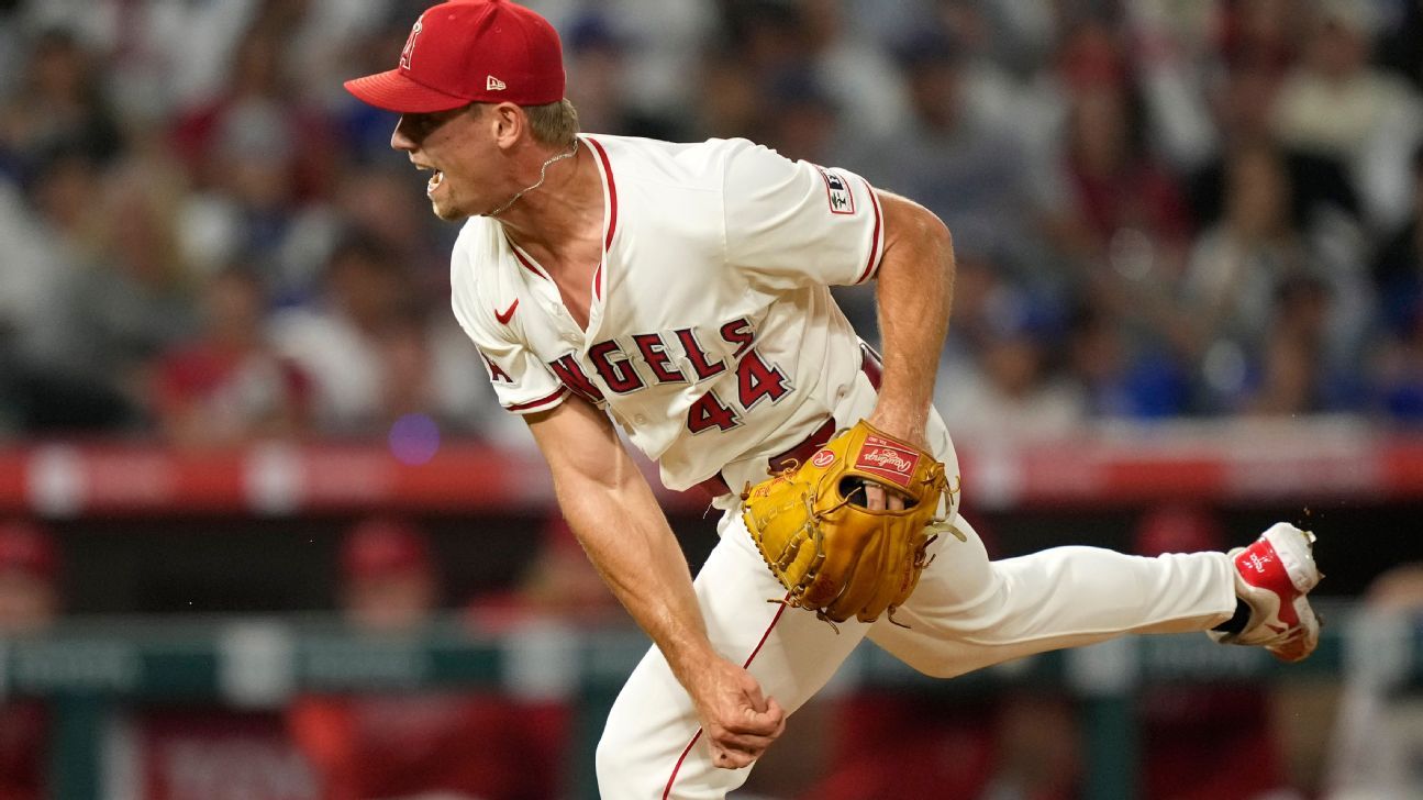 Ben Joyce of the Angels throws 105.5 mph, the fastest pitch in the MLB in 2024