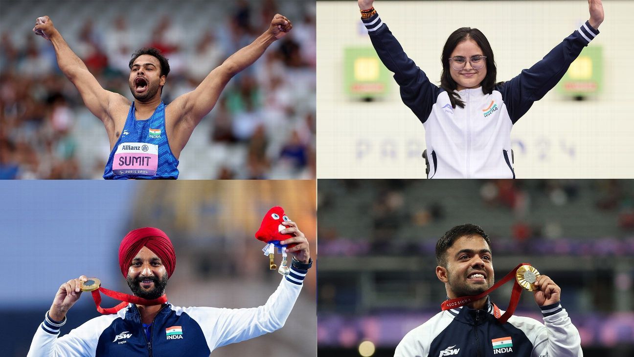 Record 29, stunning 7: India’s historic campaign at the Paris 2024 Paralympics in numbers