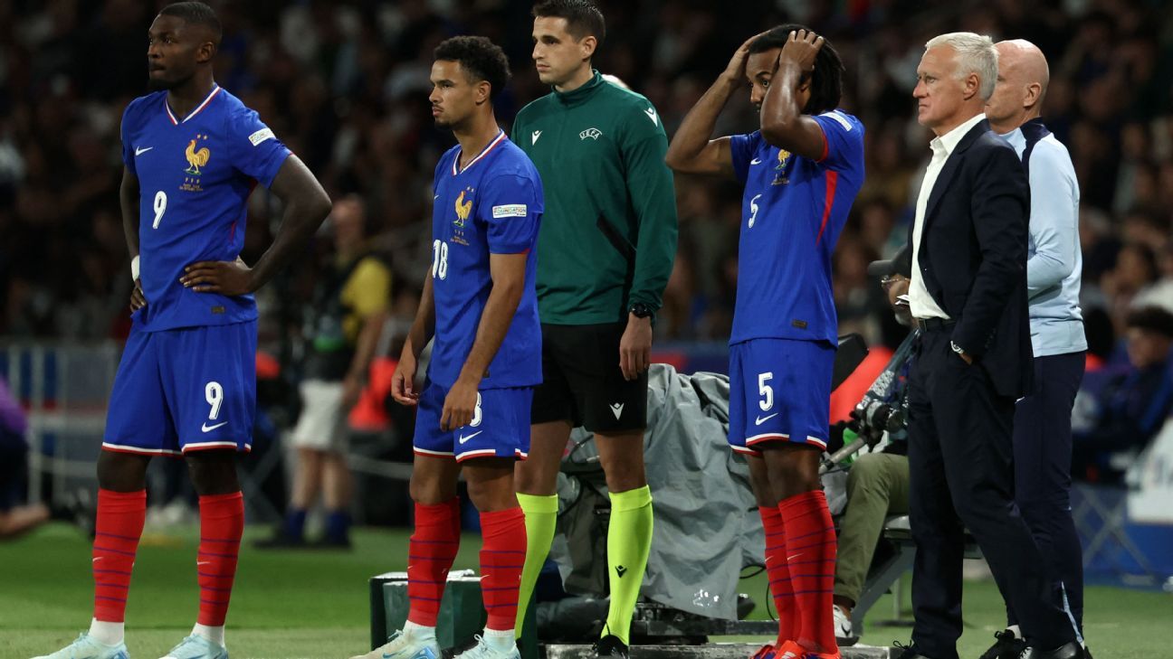 France will not change course in the match against Belgium after defeat against Italy