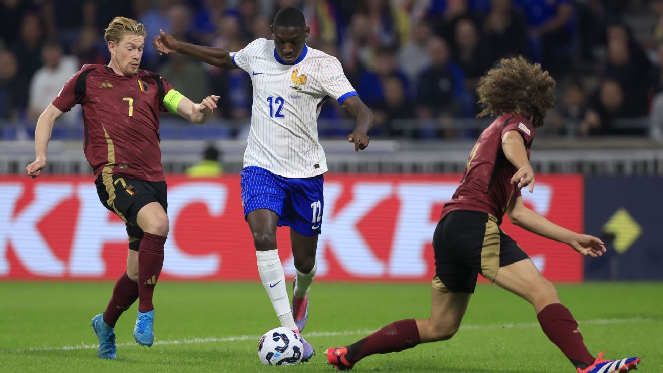 France bounced back with a comfortable win over Belgium in the Nations League