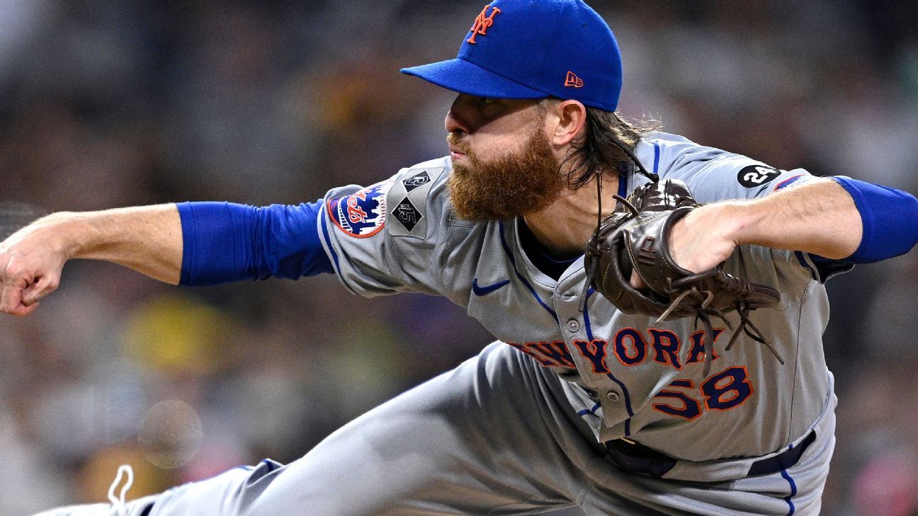 Mets' Blackburn (back) to skip Blue Jays series