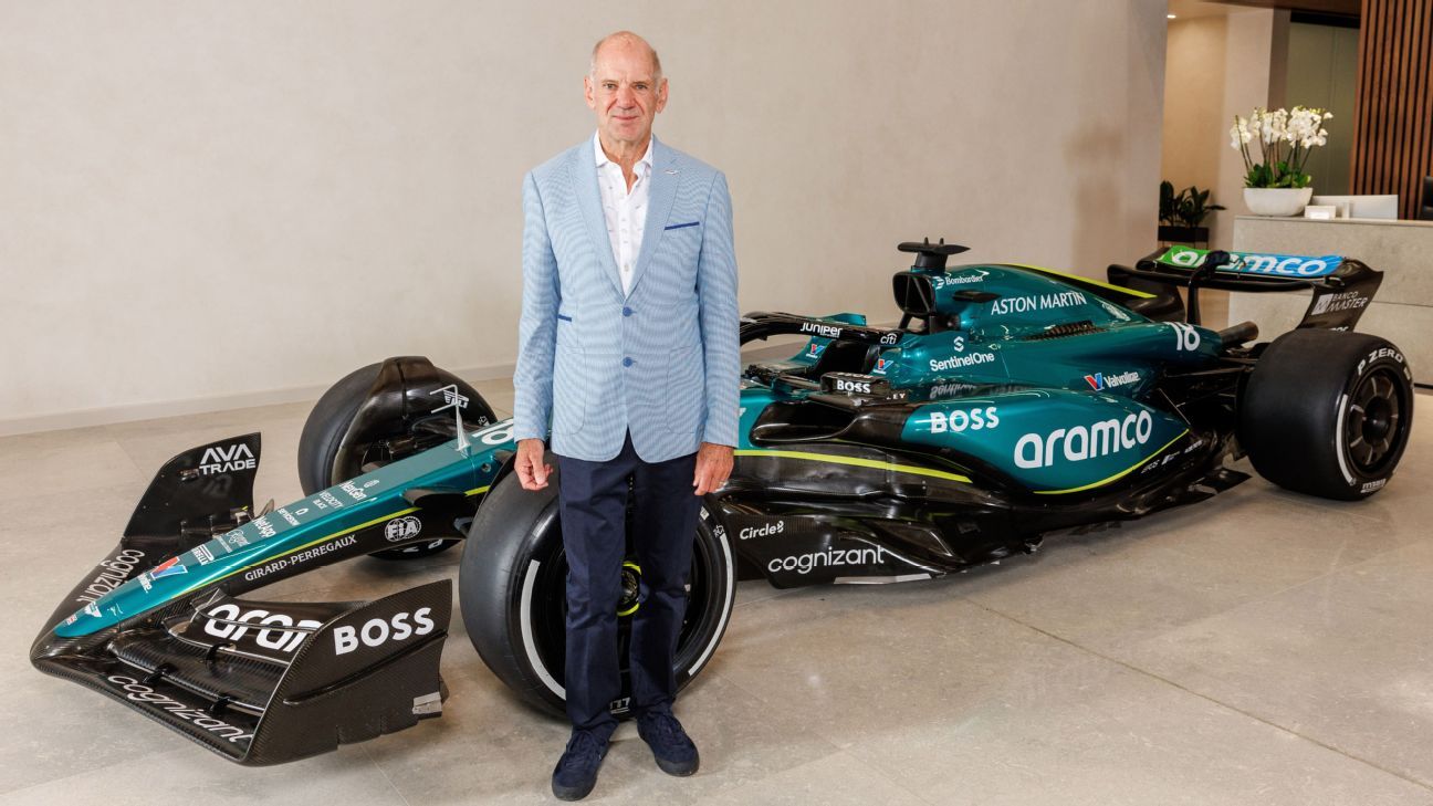 Newey focused on 2026 Aston Martin car - Cowell