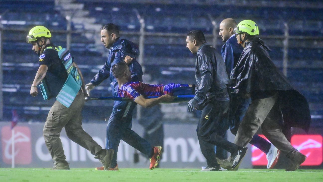 Cristian Hopit Bermudez suffers serious injury with Atlante