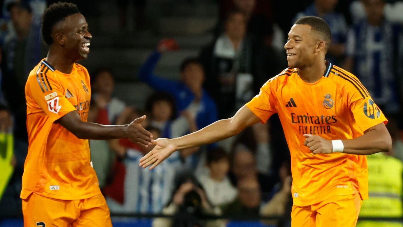Vinicius y Mbappé le dan el triunfo a Real Madrid desde los 12 pasos Vinicius y Mbappé le dan el triunfo a Real Madrid desde los 12 pasos