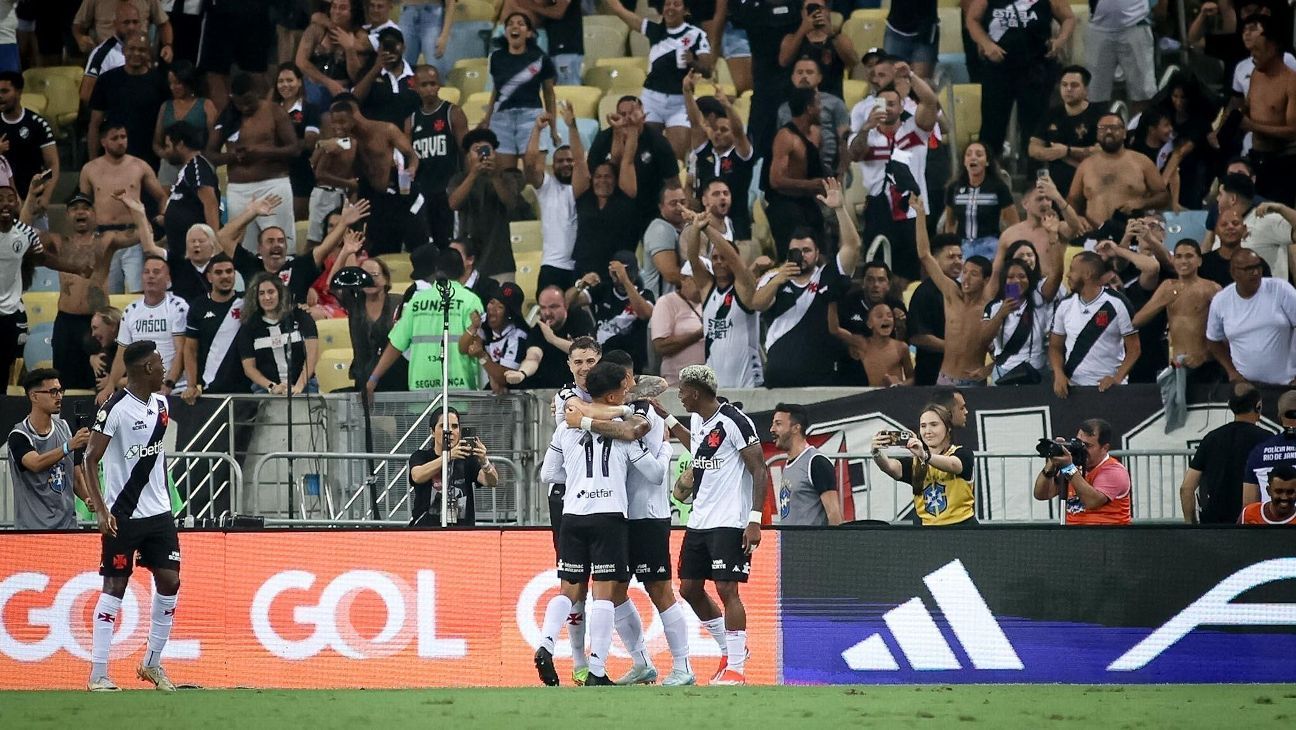 Flamengo tropeça contra o Vasco e fica distante do título brasileiro