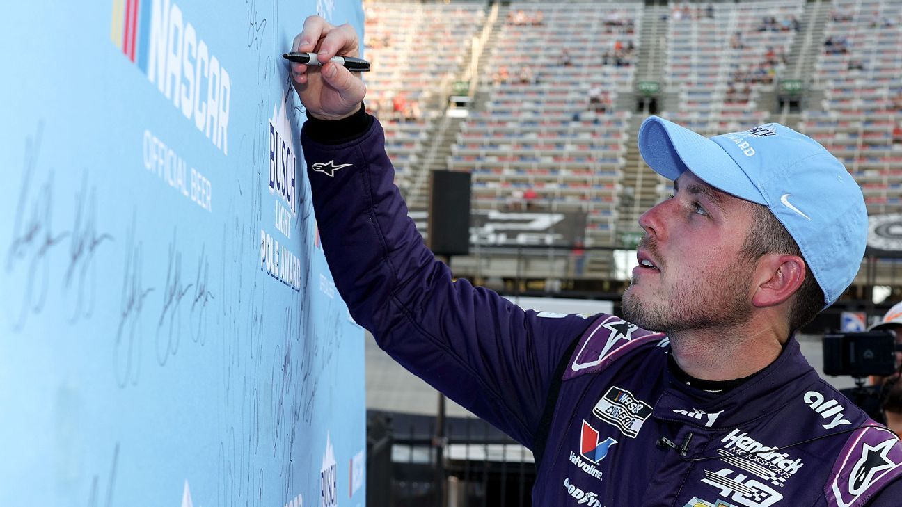 Bowman secures pole for playoff race at Bristol Auto Recent