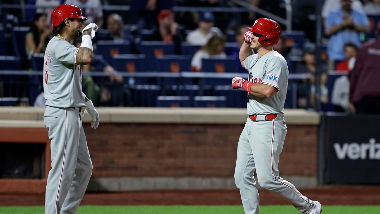 Phillies beat Mets and reach the playoffs for the third time in a row