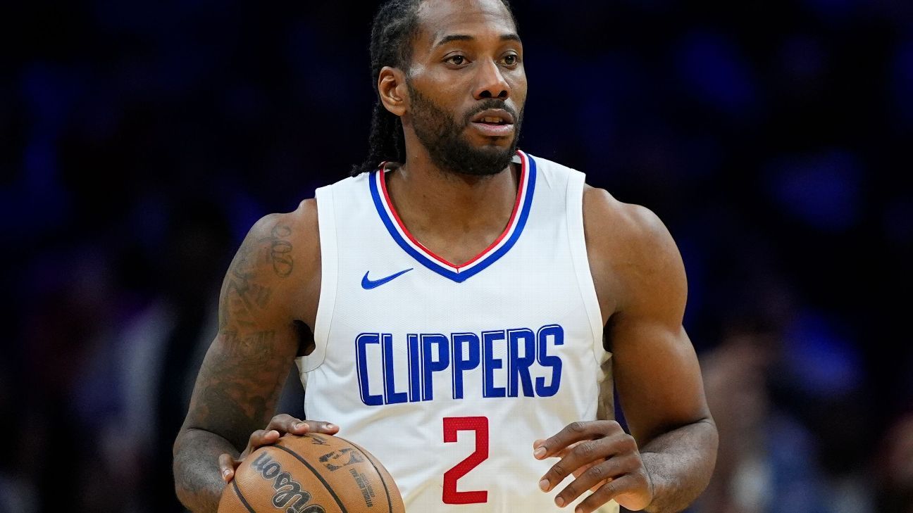 Fuentes – El jugador de los Clippers Kawhi Leonard estará ausente del equipo indefinidamente para comenzar la temporada