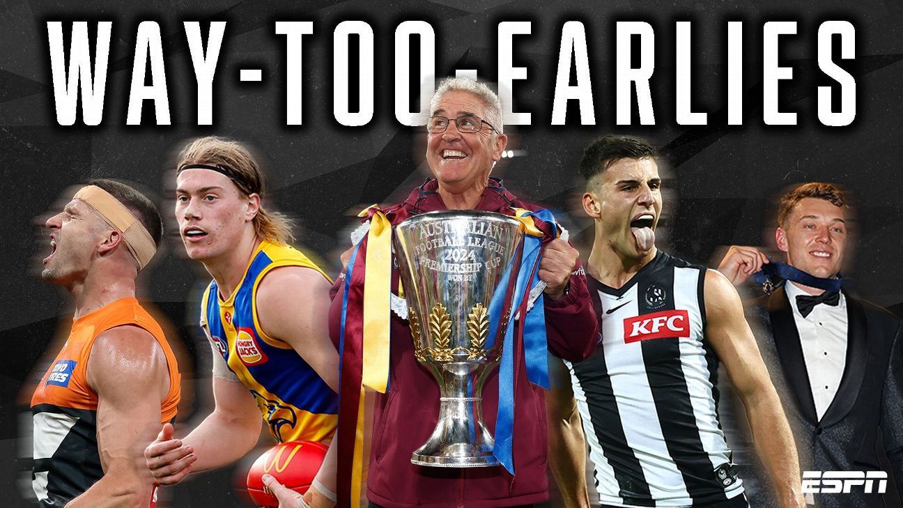 AFL ESPN's waytooearly predictions for the 2025 season Premier