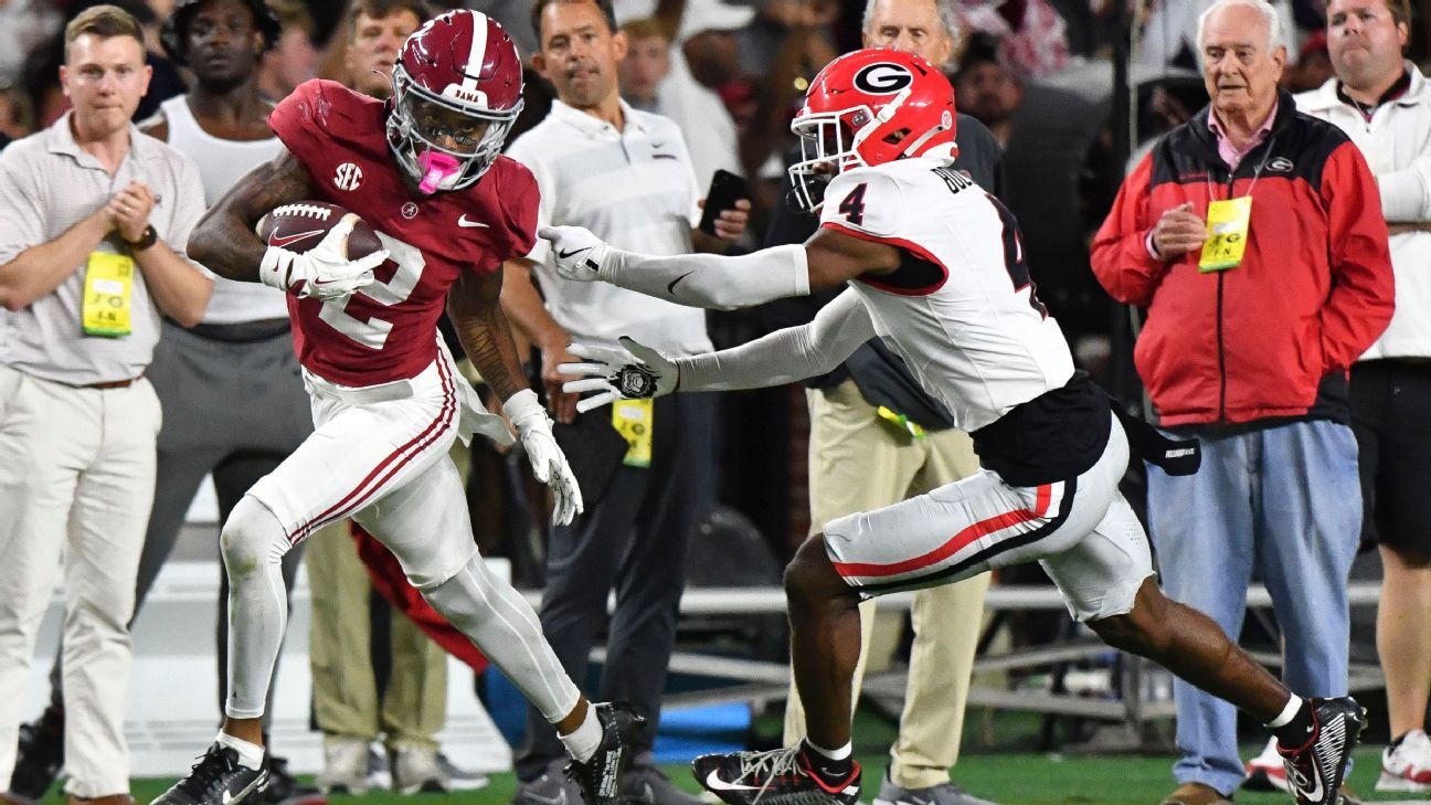 College Football Power Rankings: Alabama takes over lead spot