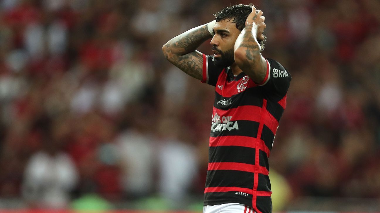 Gabigol permanece afastado e não enfrenta Cuiabá pelo Brasileirão.