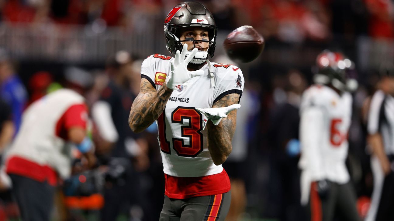 Bucs Baker Mayfield, Mike Evans cap off TD drive ESPN