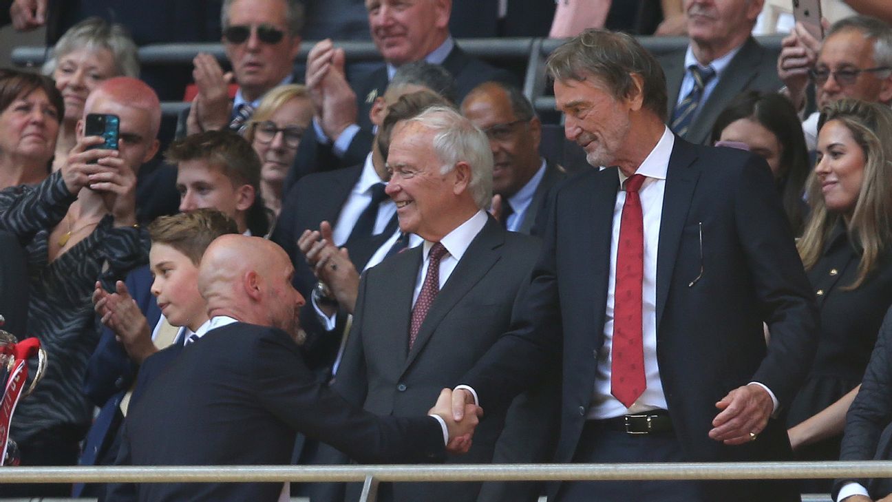 “Erik ten Hag’s future at Man United is not my decision” – Jim Ratcliffe