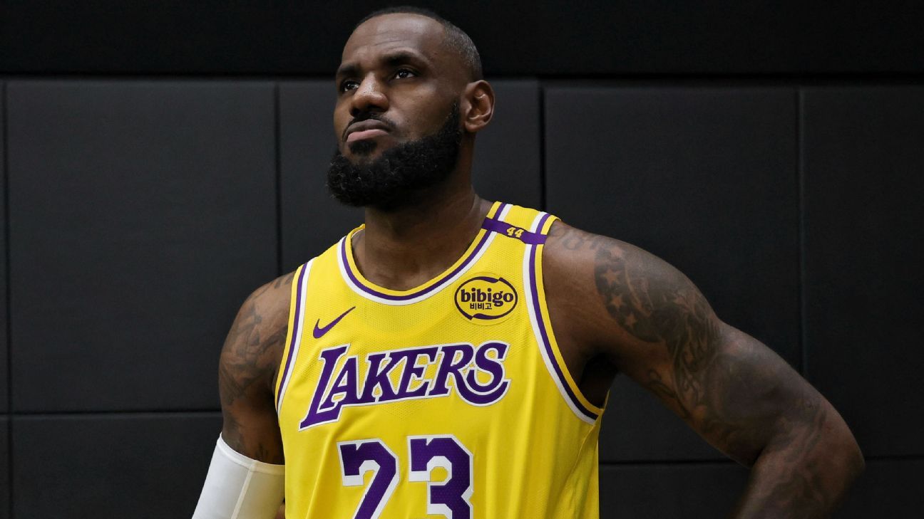 LeBron James and Anthony Davis are out for the Lakers' season opener