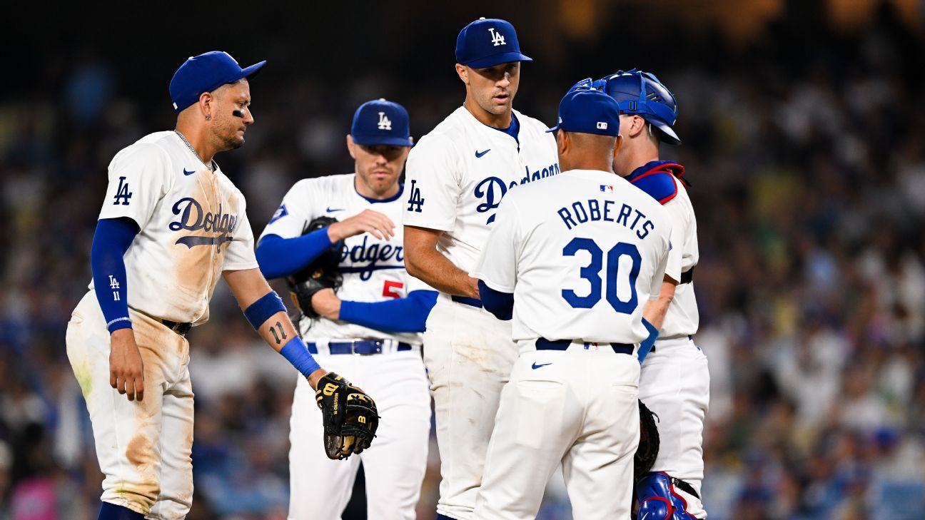 MLB playoffs 2024 Examining Dodgers' pitching questions ESPN