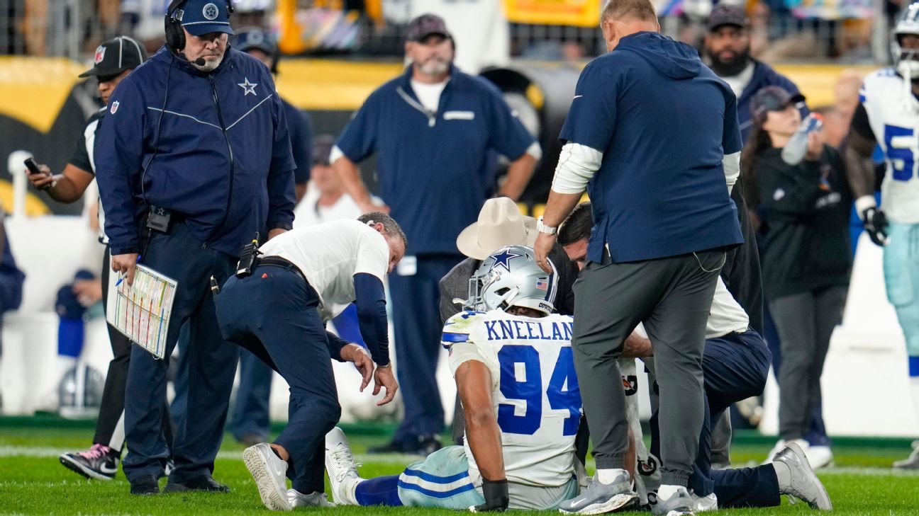 Source: Cowboys DE Kneeland has torn meniscus