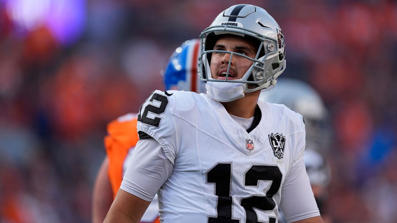 Raiders mulling QB1; Adams’ future ‘status quo’