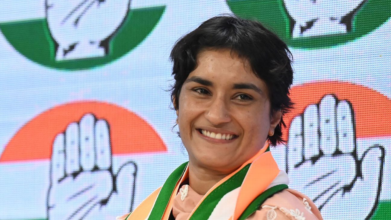 Vinesh Phogat elected MLA, says it's 