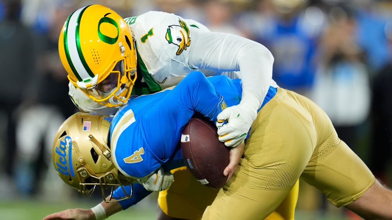 Sources: Ducks DE Burch uncertain vs. Ohio St.