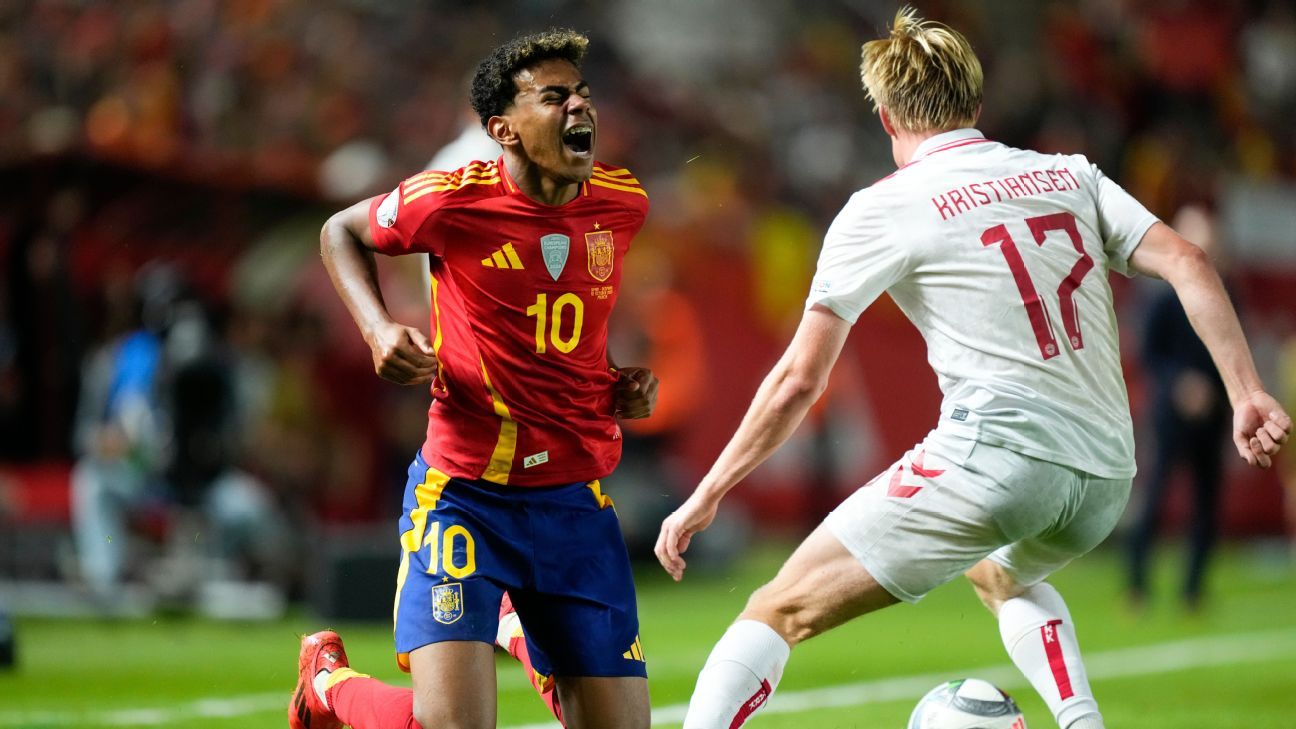 Lamine Yamal leaves the stadium limping and is a doubt against Serbia