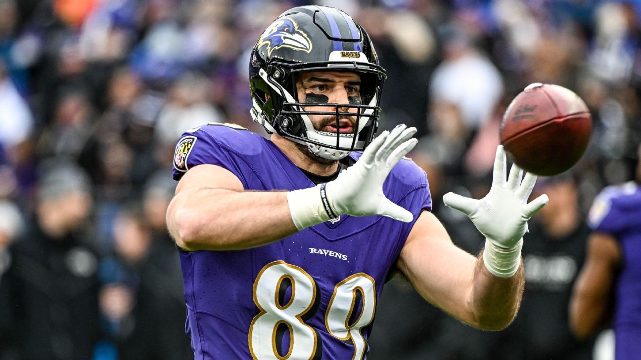 Ravens TE Mark Andrews catches Lamar’s first touchdown of the season