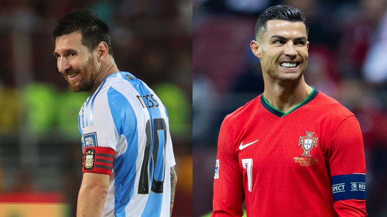 Messi y Ronaldo, los goleadores imparables que dominan el fútbol a los 38 y 40 años