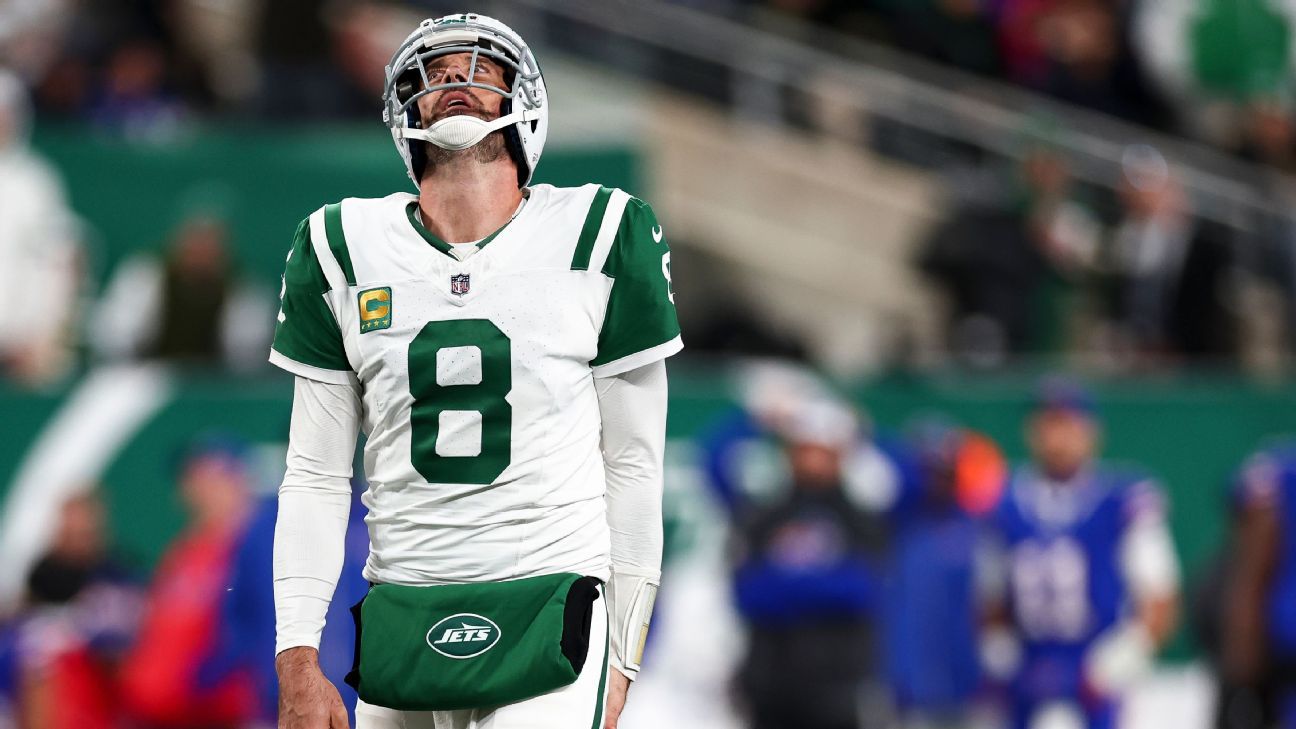 Aaron Rodgers, Jets rue penalties, missed chances in loss to Bills - ESPN