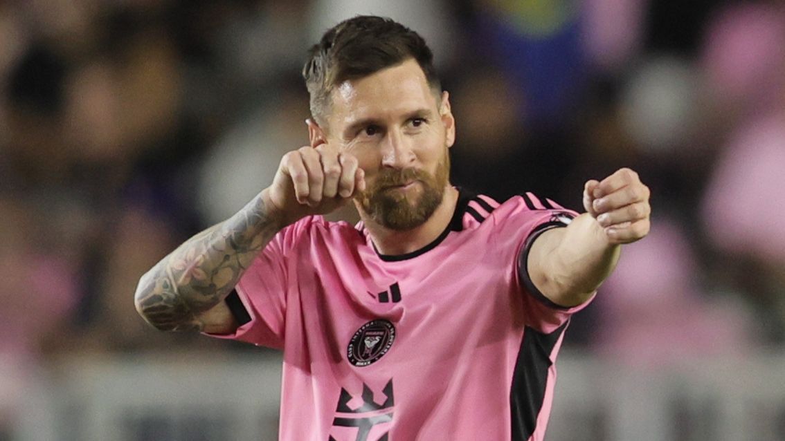 Lionel Messi’s hat trick helps Inter Miami break MLS points record