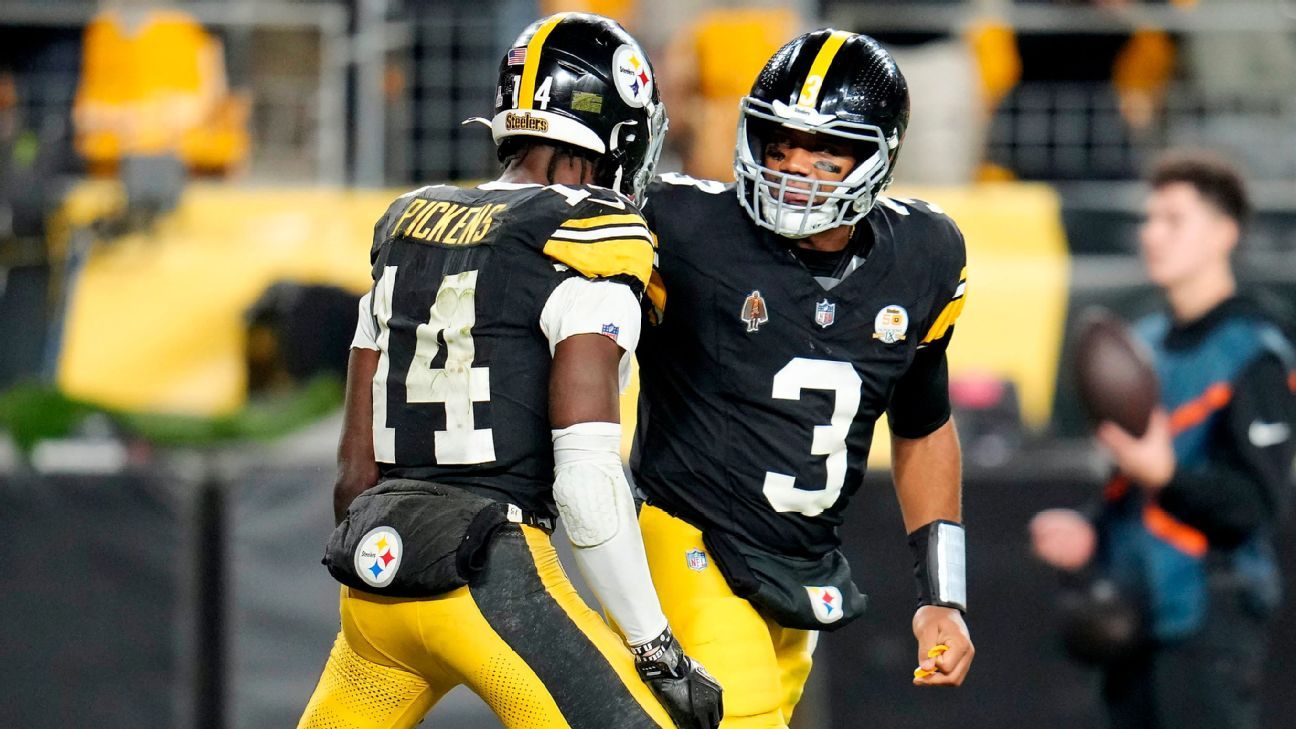 NFL Week 7 questions, takeaways: Russell Wilson shines in Steelers debut, Saquon Barkley gets revenge on Giants