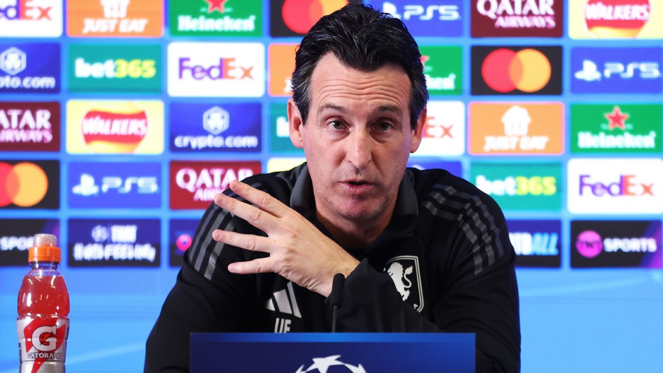 Emery: Villa quiere títulos, no está aquí para perder el tiempo