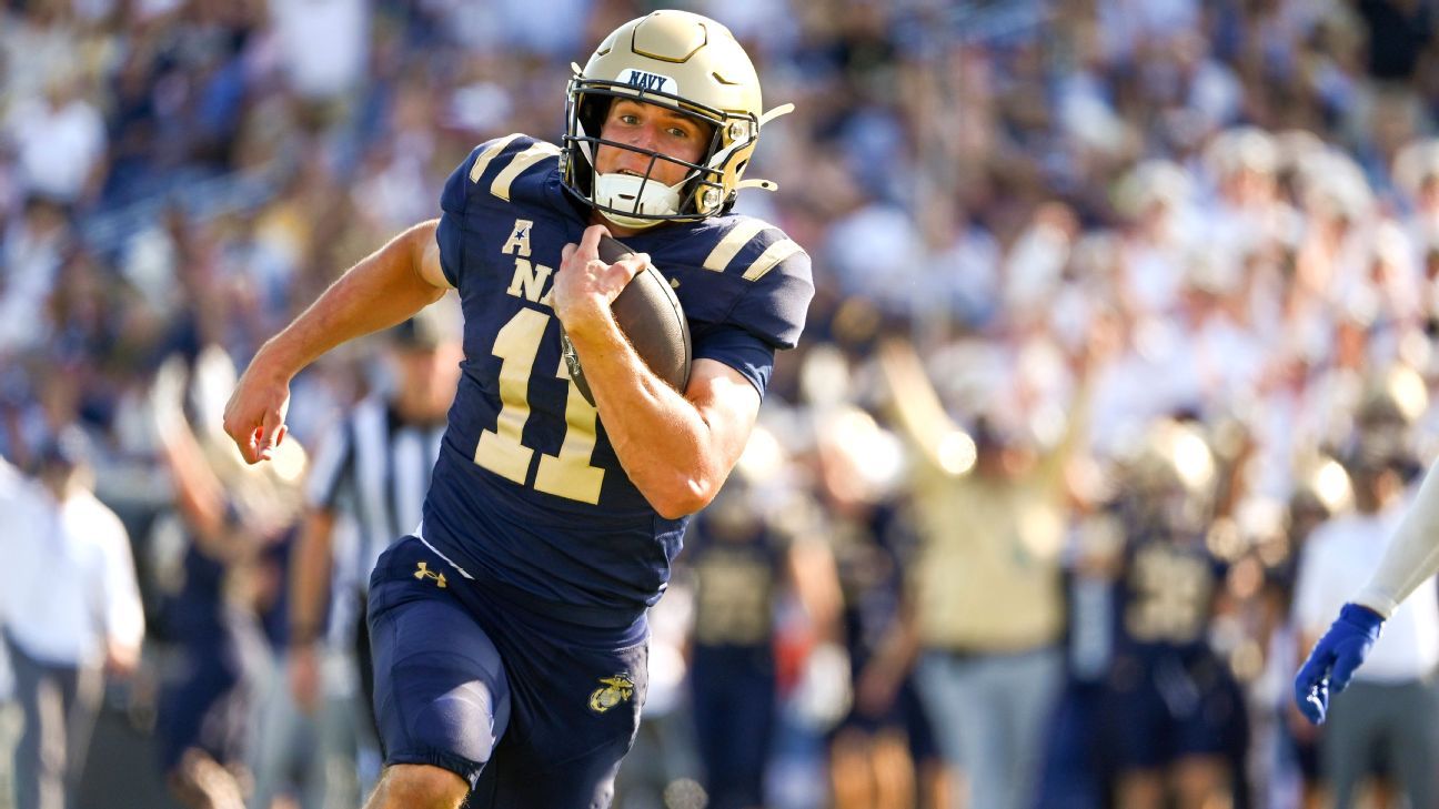 Navy quarterback Blake Horvath having a historic season ESPN