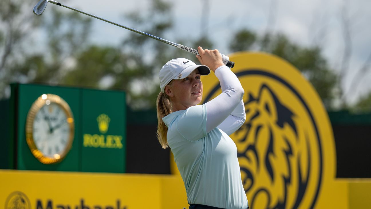 Maja Stark leads LPGA Maybank Championship; Marina Alex 1 back